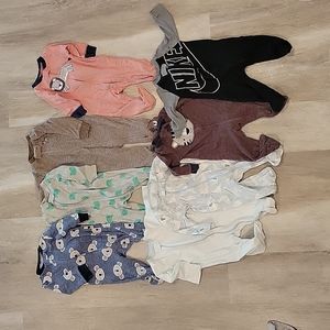 BABY PJs size 6mo - Bundle of 8